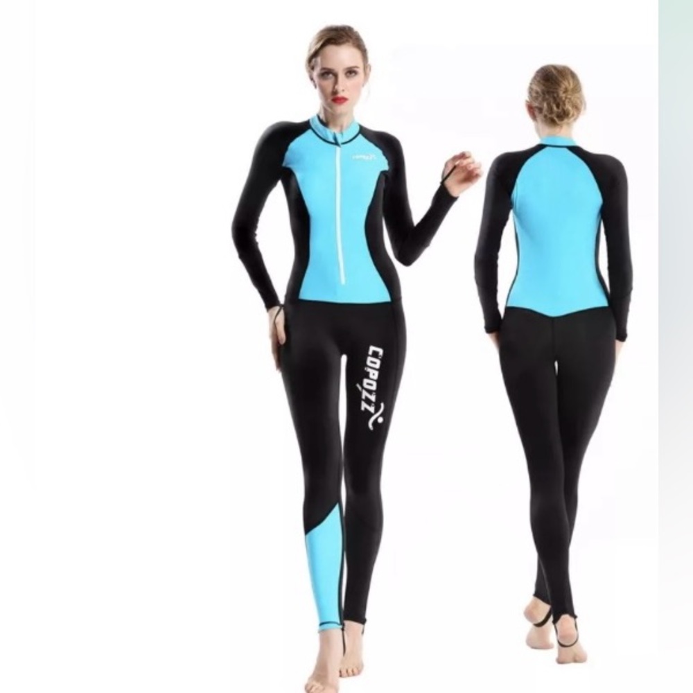 NWT COPOZZ Diving Skin, Women’s Thin Wetsuit, Full Body, UV. Protection